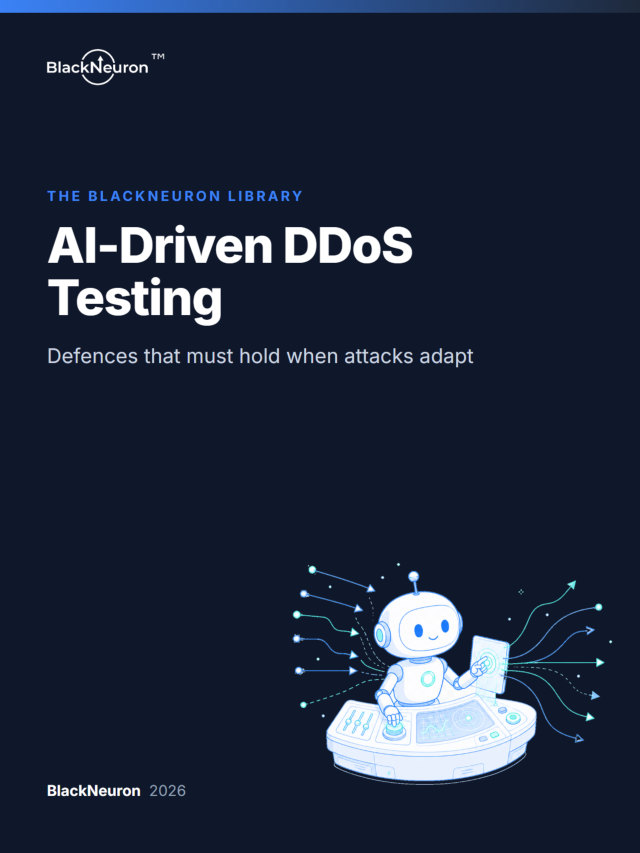 AI-Driven DDoS Testing catalogue cover