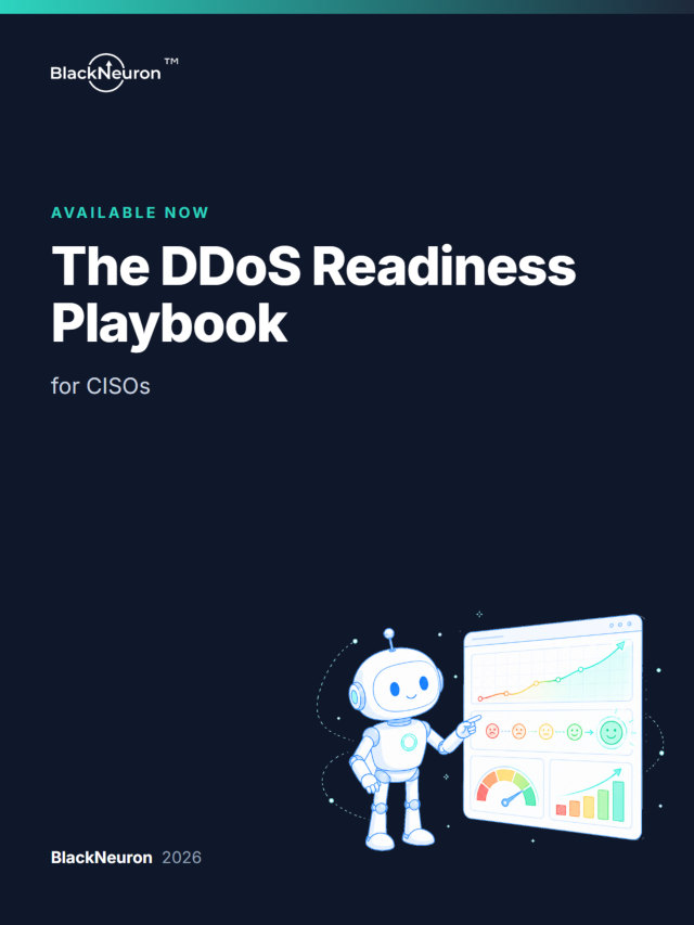 The DDoS Readiness Playbook catalogue cover